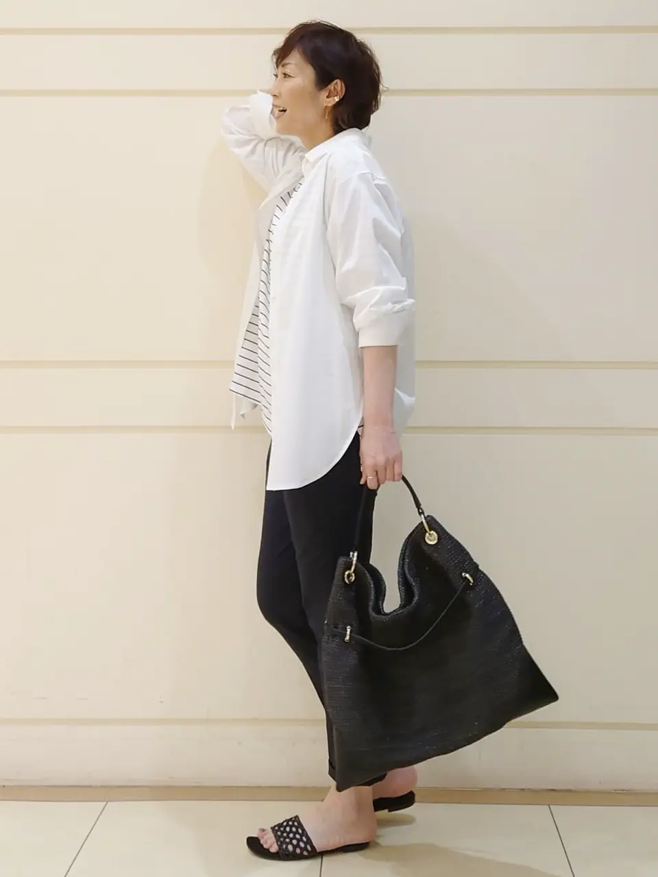 自由区 maruri コーディネート画像