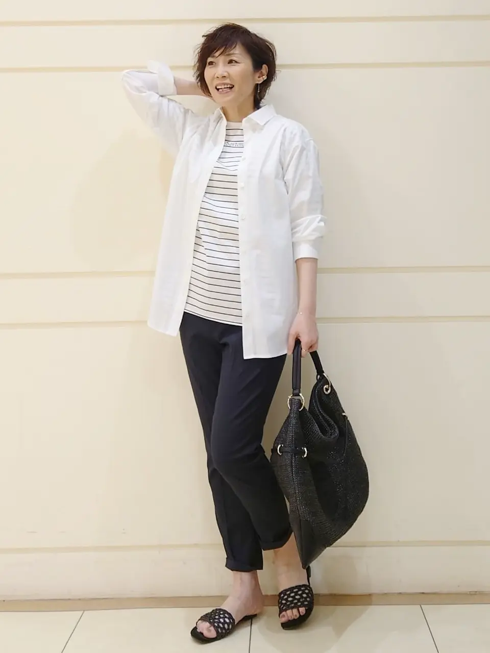 自由区 maruri コーディネート画像