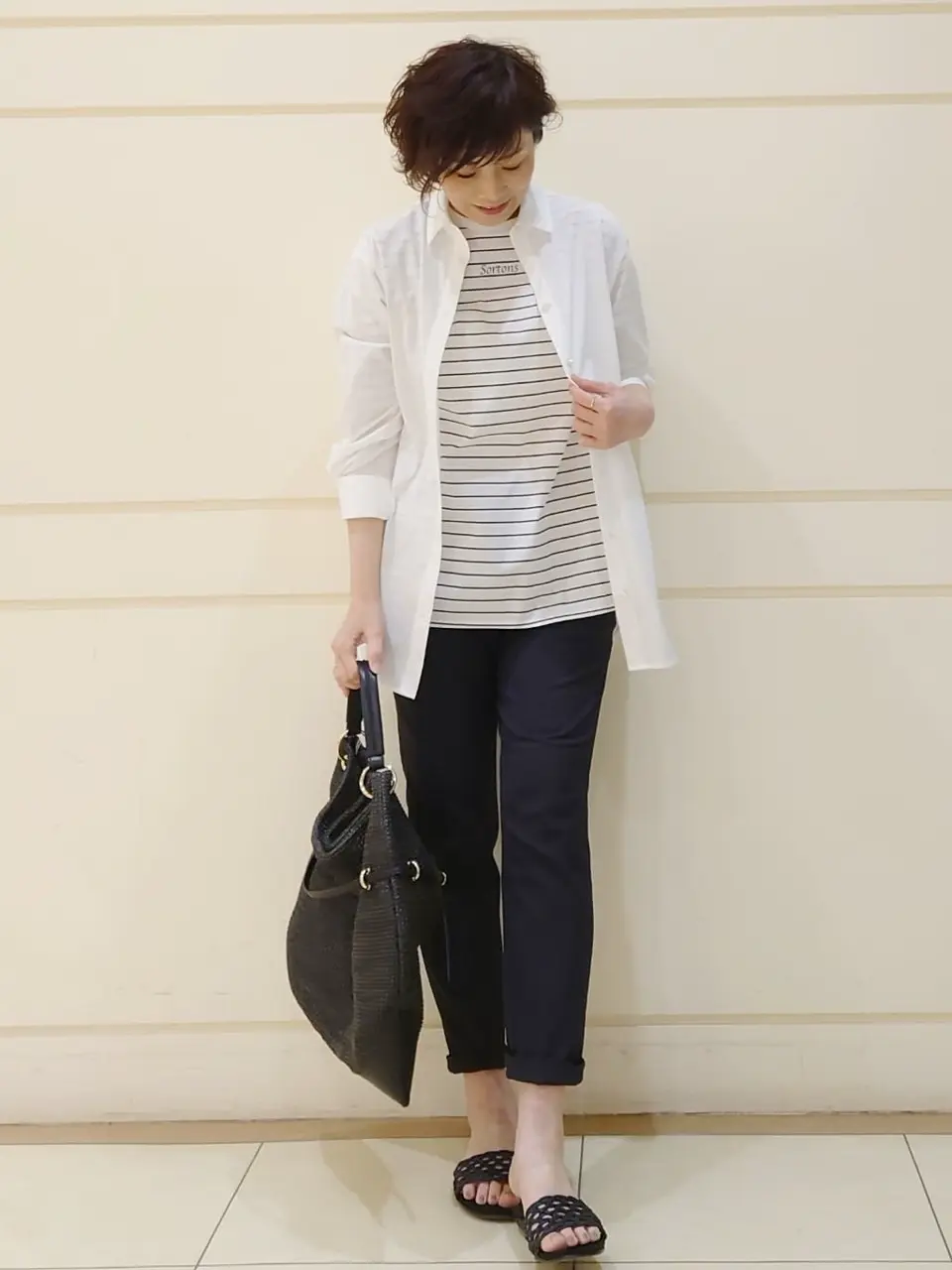 自由区 maruri コーディネート画像