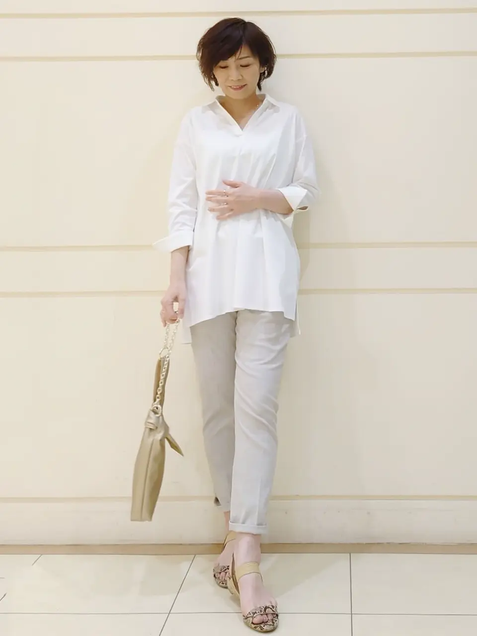 自由区 maruri コーディネート画像