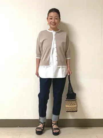 自由区 坂本 コーディネート画像