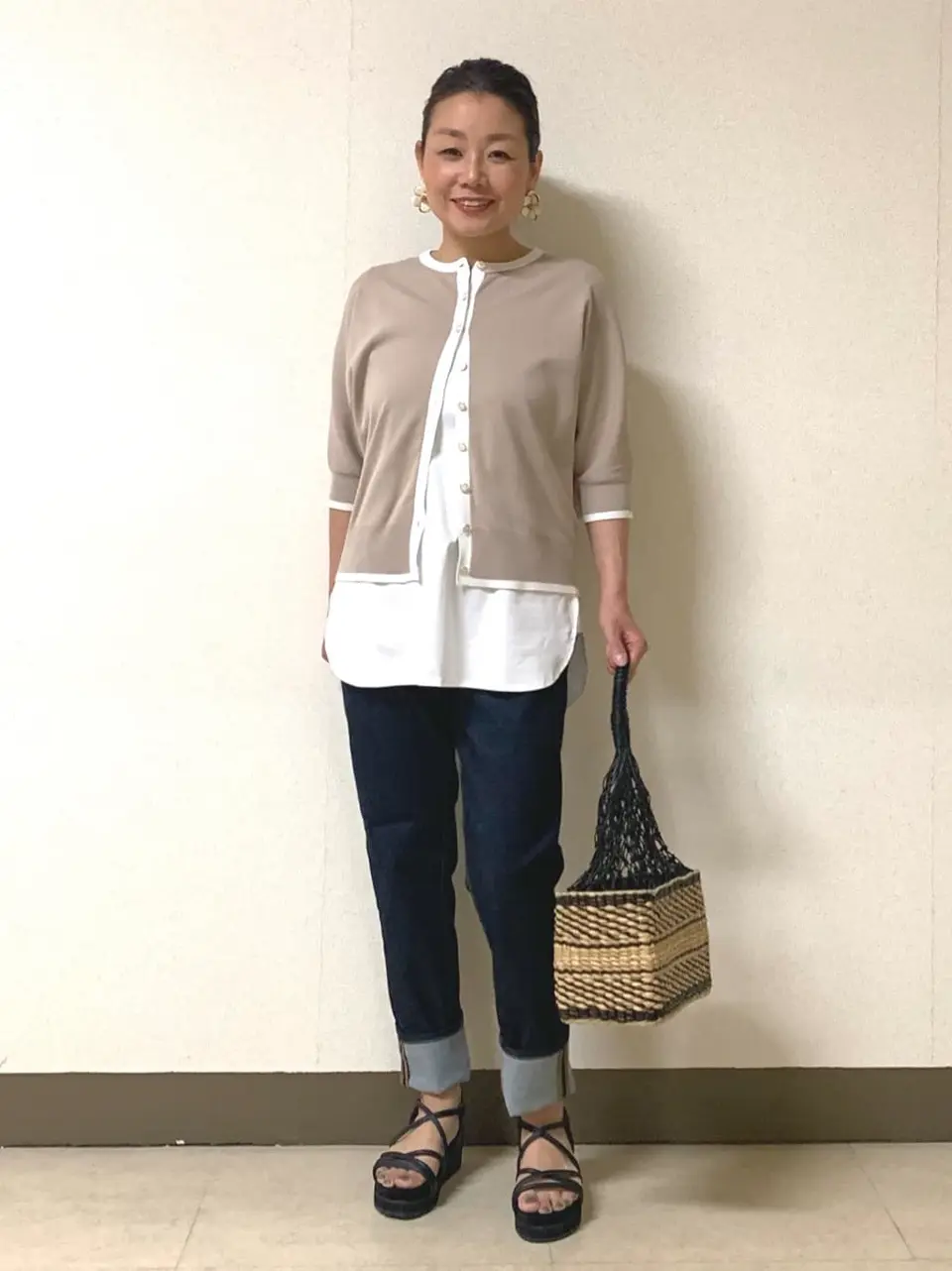 自由区 坂本 コーディネート画像