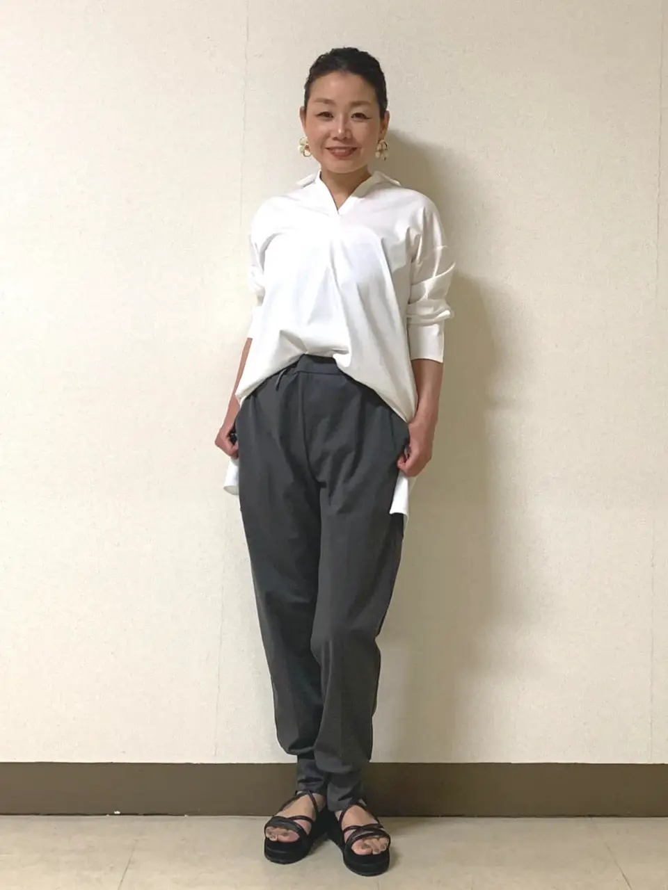 自由区 坂本 コーディネート画像