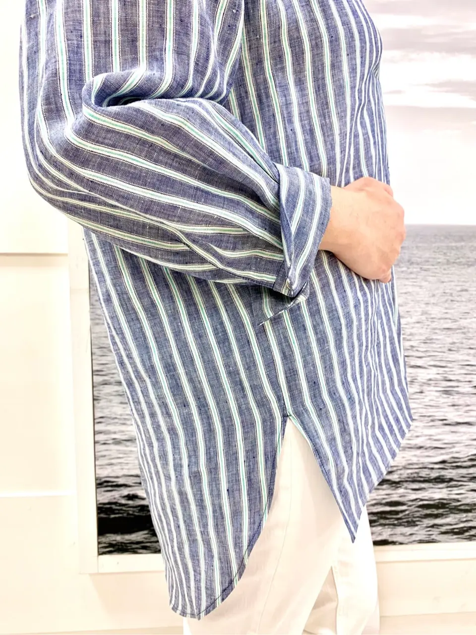 自由区 中鉢 コーディネート画像