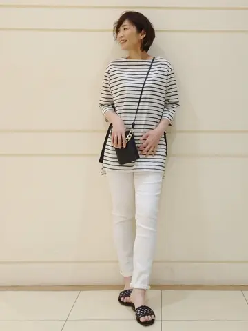 自由区 maruri コーディネート画像