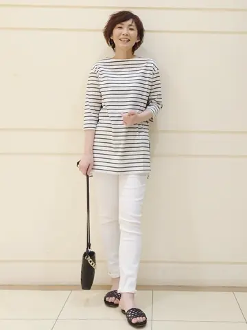 自由区 maruri コーディネート画像