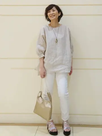 自由区 maruri コーディネート画像