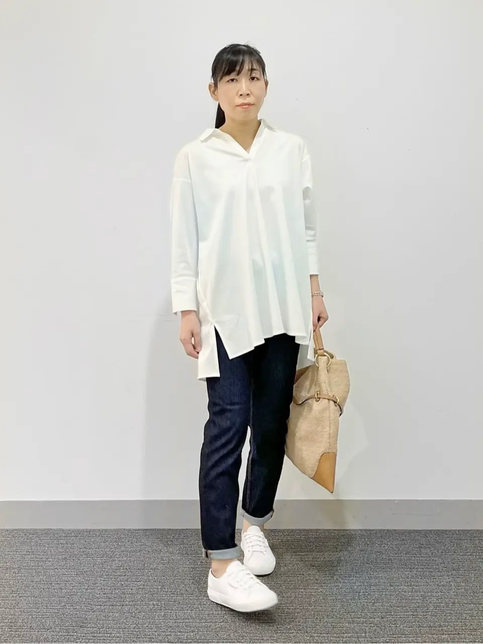 自由区 大川 コーディネート画像