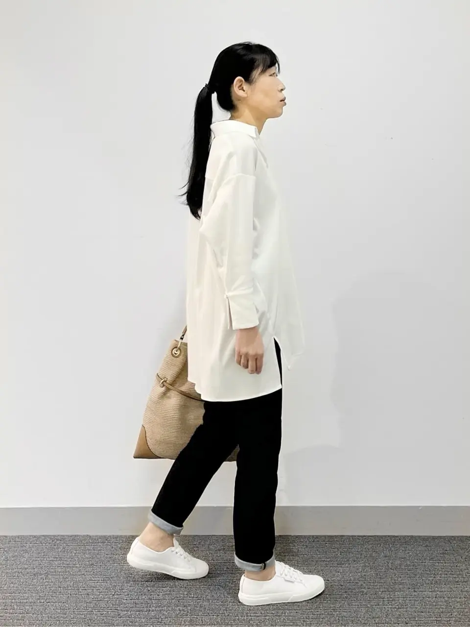 自由区 大川 コーディネート画像