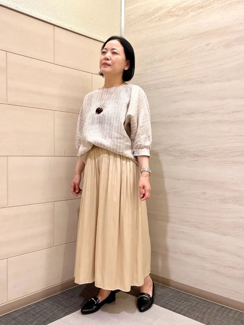 自由区 橋口 コーディネート画像