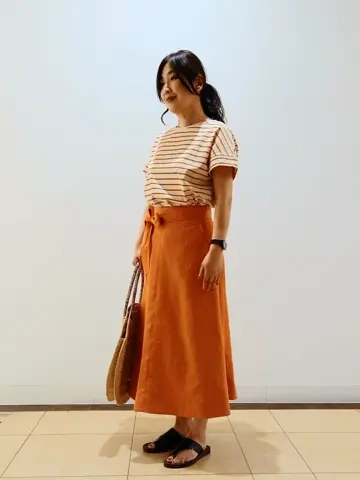 自由区 中川 コーディネート画像