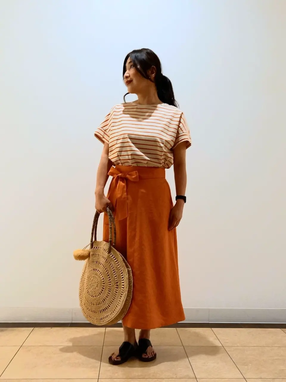 自由区 中川 コーディネート画像