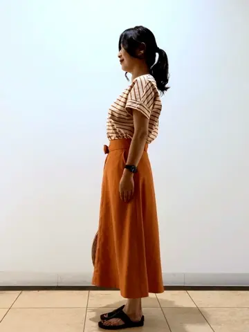 自由区 中川 コーディネート画像