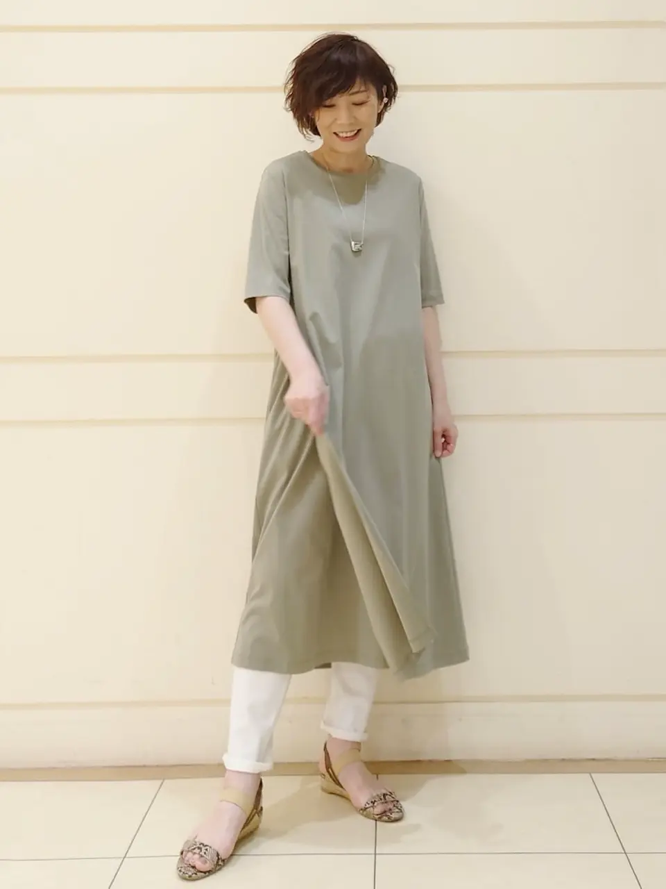 自由区 maruri コーディネート画像