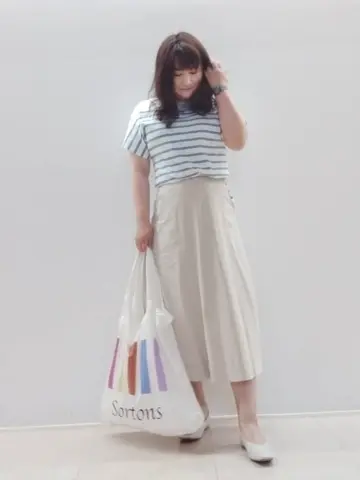 自由区 スタッフ コーディネート画像