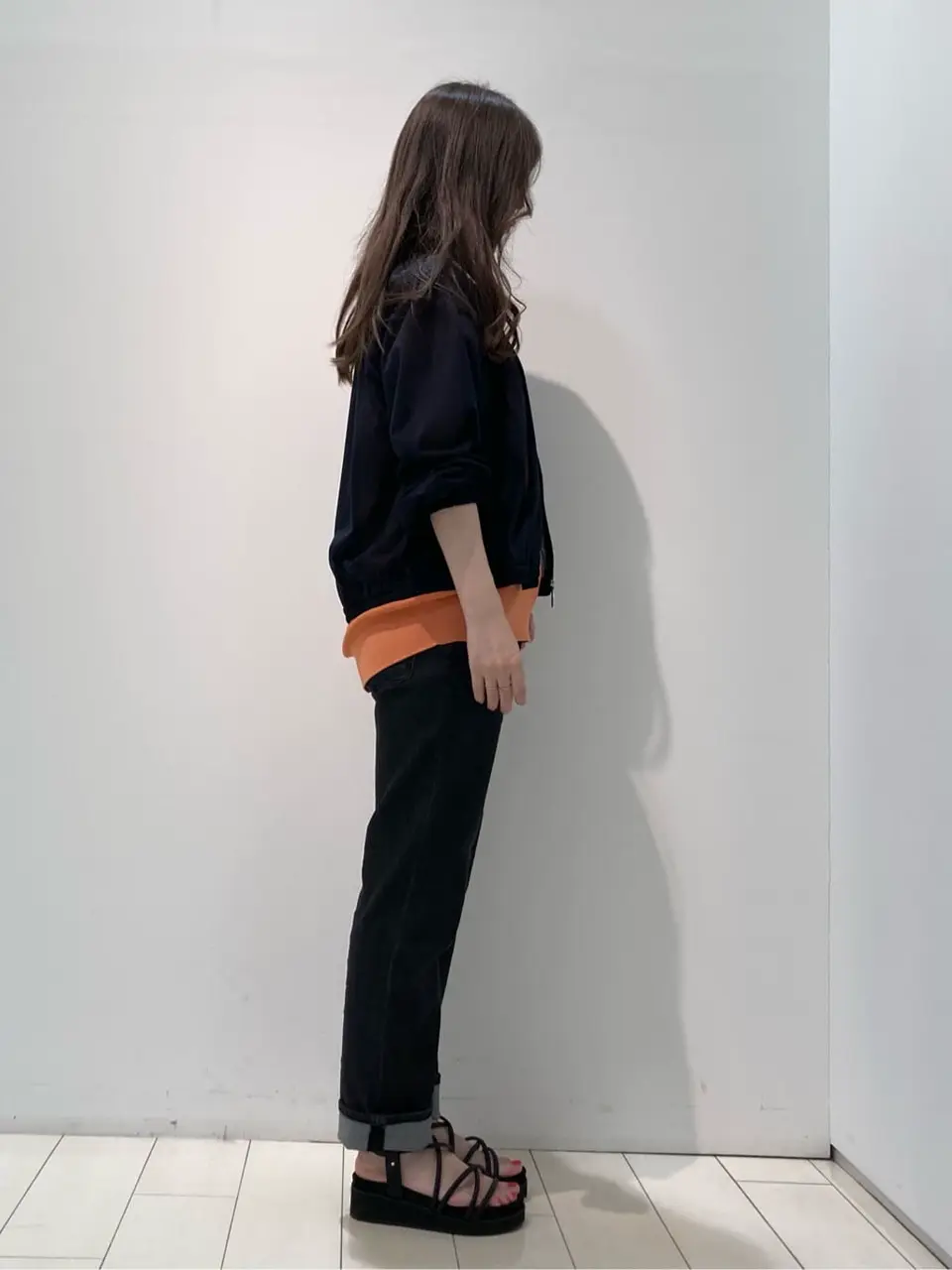 自由区 檀 コーディネート画像