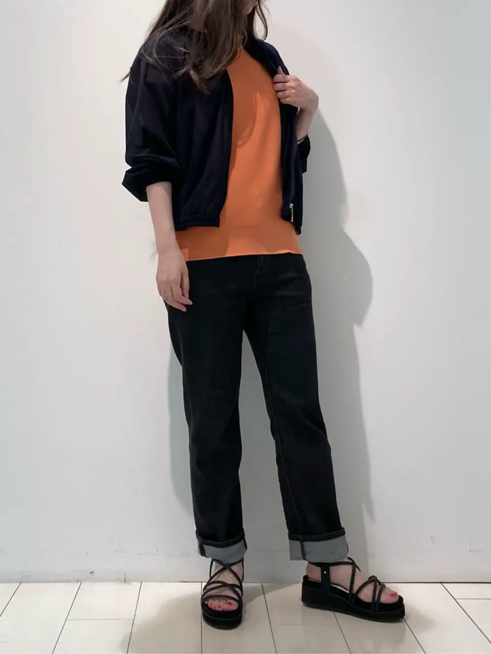 自由区 檀 コーディネート画像