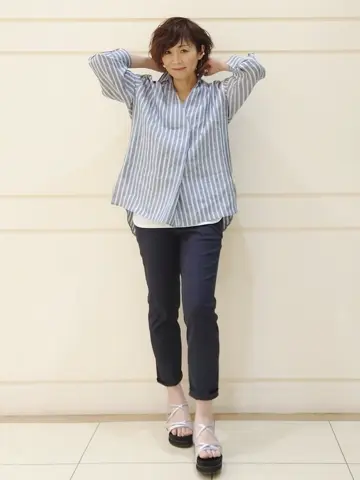 自由区 maruri コーディネート画像