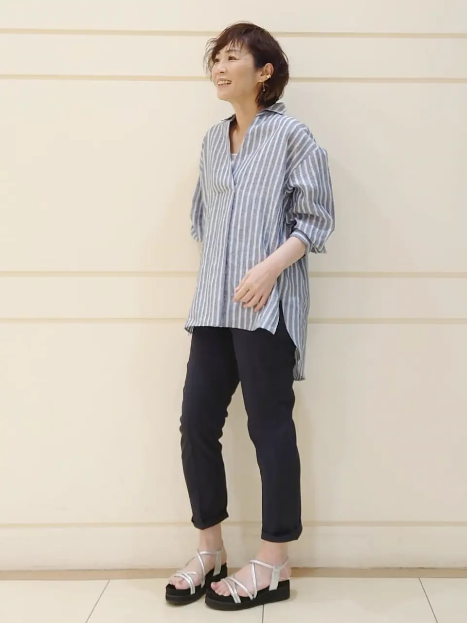 自由区 maruri コーディネート画像