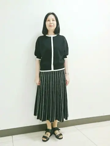 自由区 スタッフ コーディネート画像