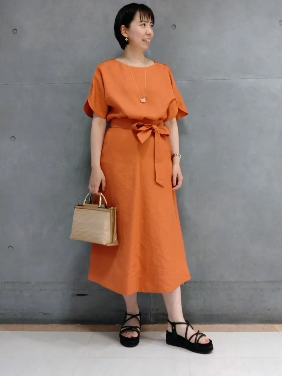 自由区 丸尾 コーディネート画像