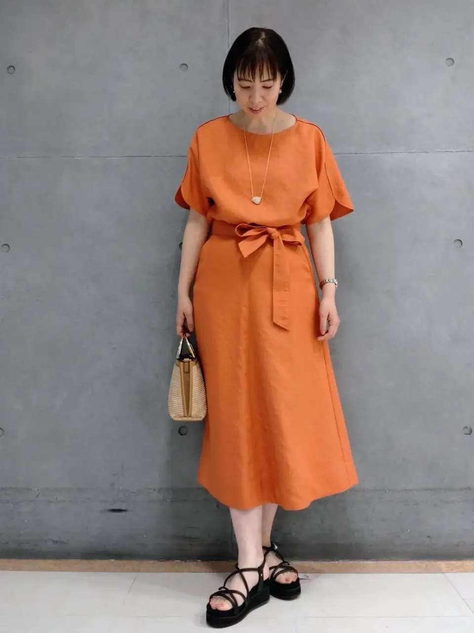 自由区 丸尾 コーディネート画像