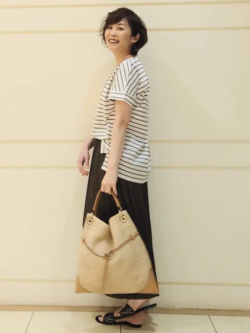 自由区 maruri コーディネート画像