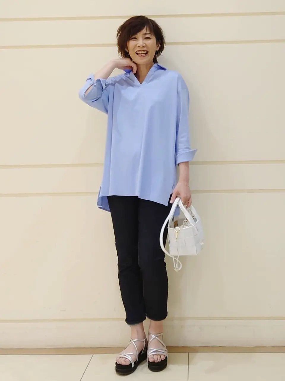 自由区 maruri コーディネート画像