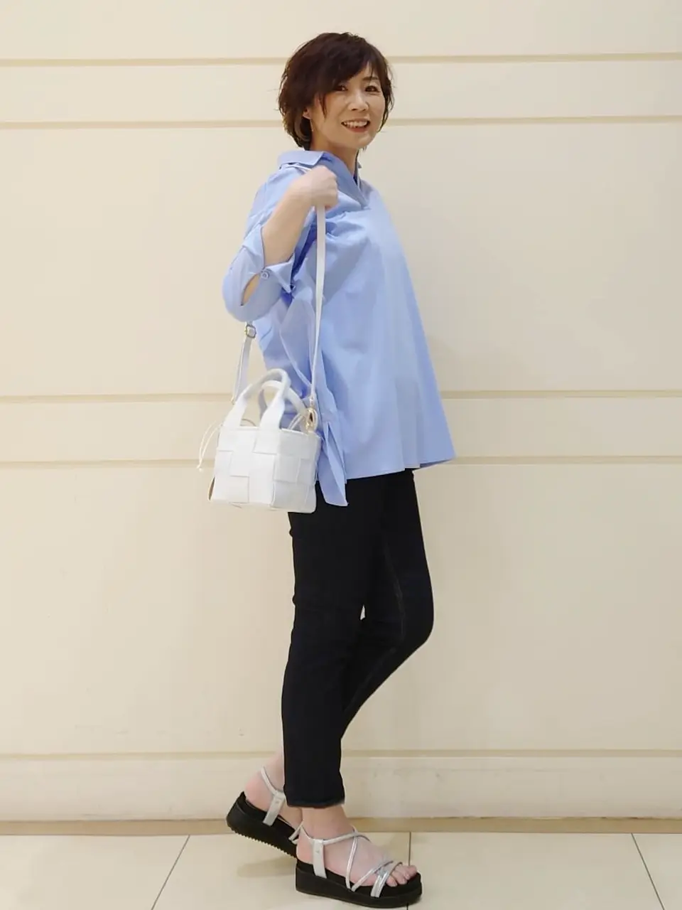 自由区 maruri コーディネート画像