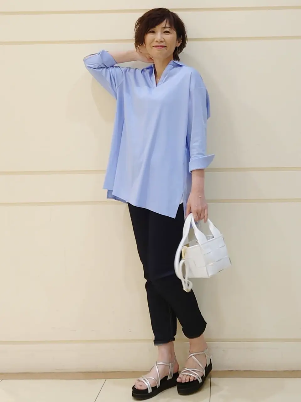 自由区 maruri コーディネート画像