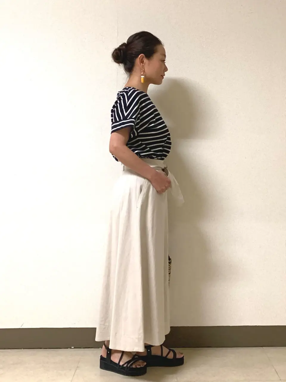 自由区 坂本 コーディネート画像