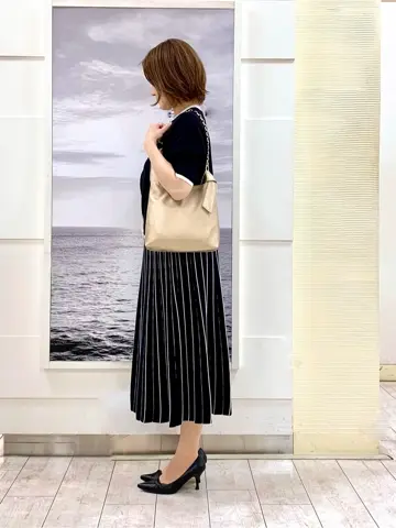 自由区 中鉢 コーディネート画像