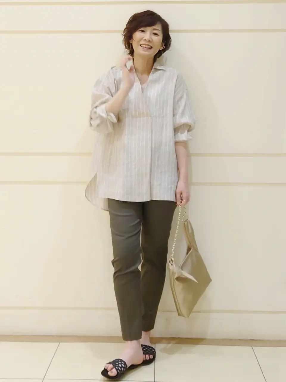 自由区 maruri コーディネート画像