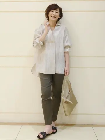 自由区 maruri コーディネート画像