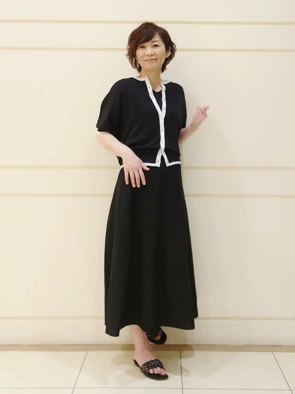 自由区 maruri コーディネート画像