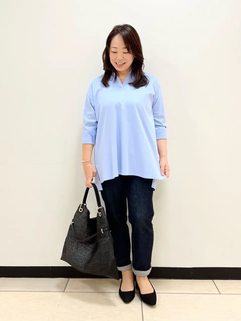 自由区 伊藤 コーディネート画像