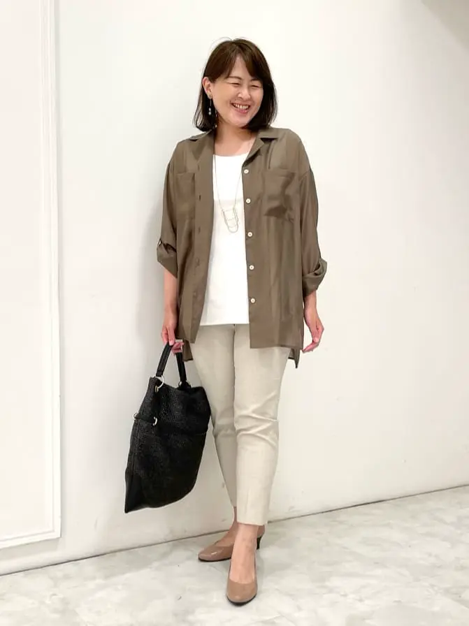 自由区 大野 コーディネート画像