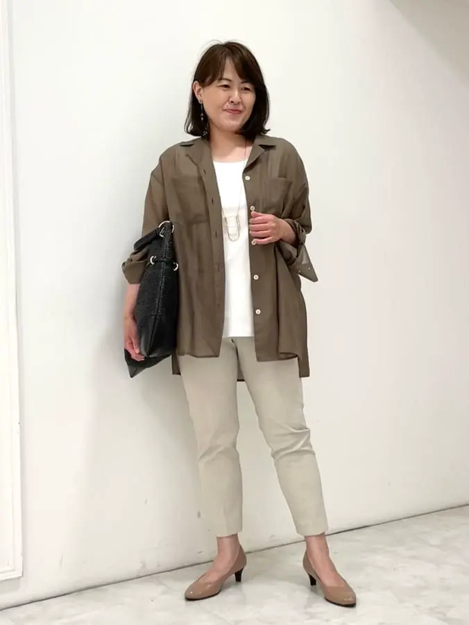 自由区 大野 コーディネート画像