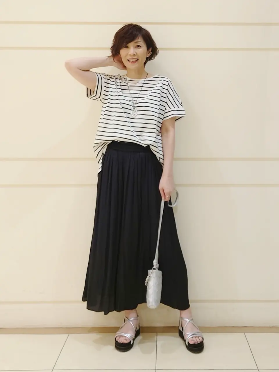 自由区 maruri コーディネート画像