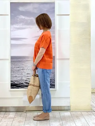 自由区 中鉢 コーディネート画像