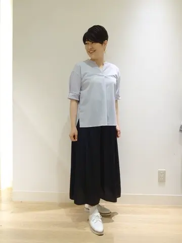 自由区 田中 コーディネート画像