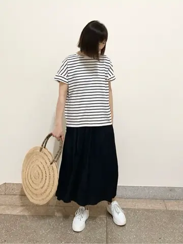 自由区 阿部 コーディネート画像