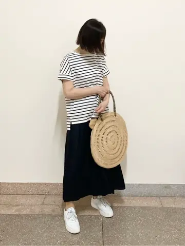 自由区 阿部 コーディネート画像