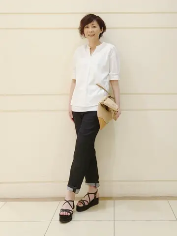 自由区 maruri コーディネート画像