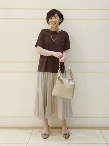 自由区 maruri コーディネート画像