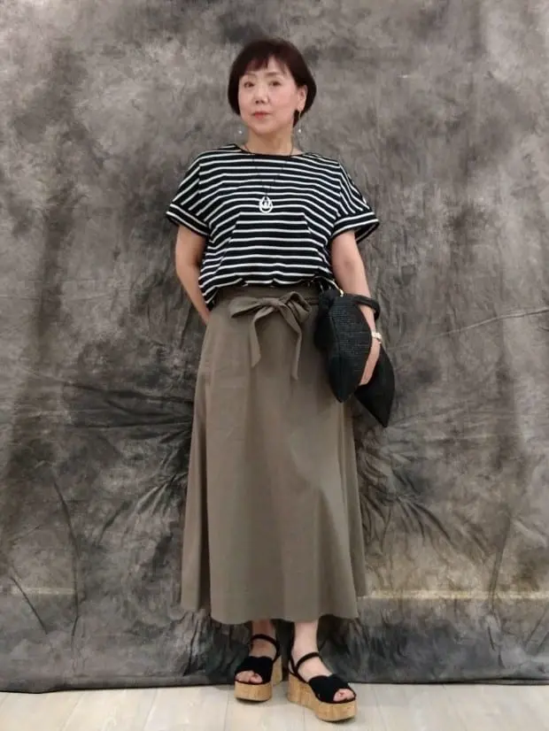 自由区 鶴田 コーディネート画像