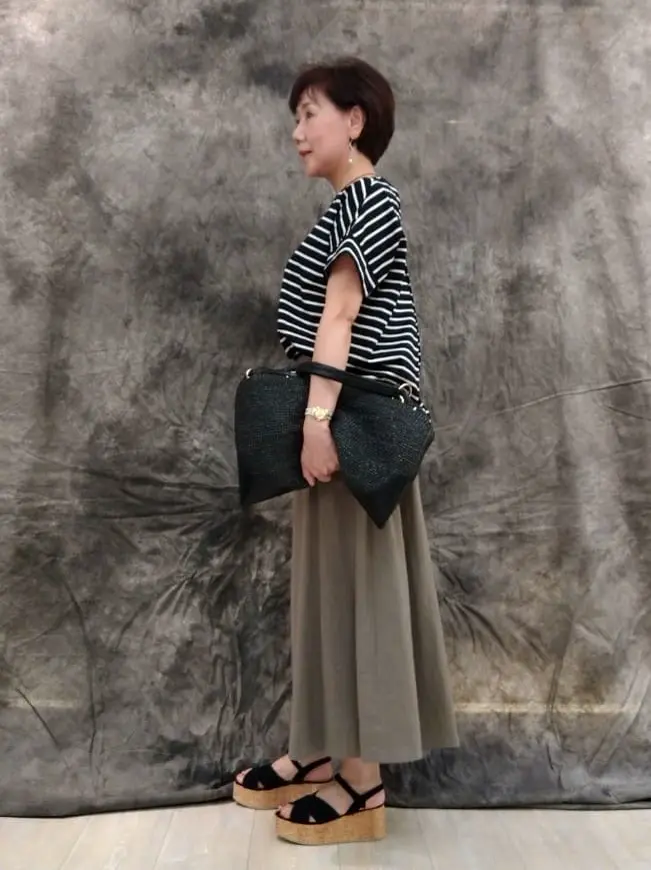 自由区 鶴田 コーディネート画像