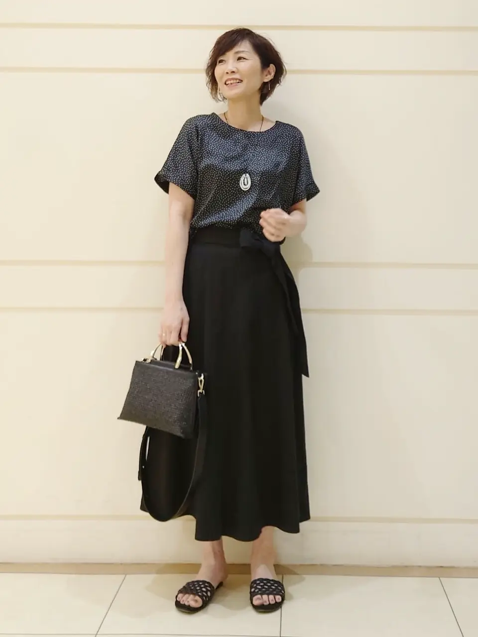 自由区 maruri コーディネート画像