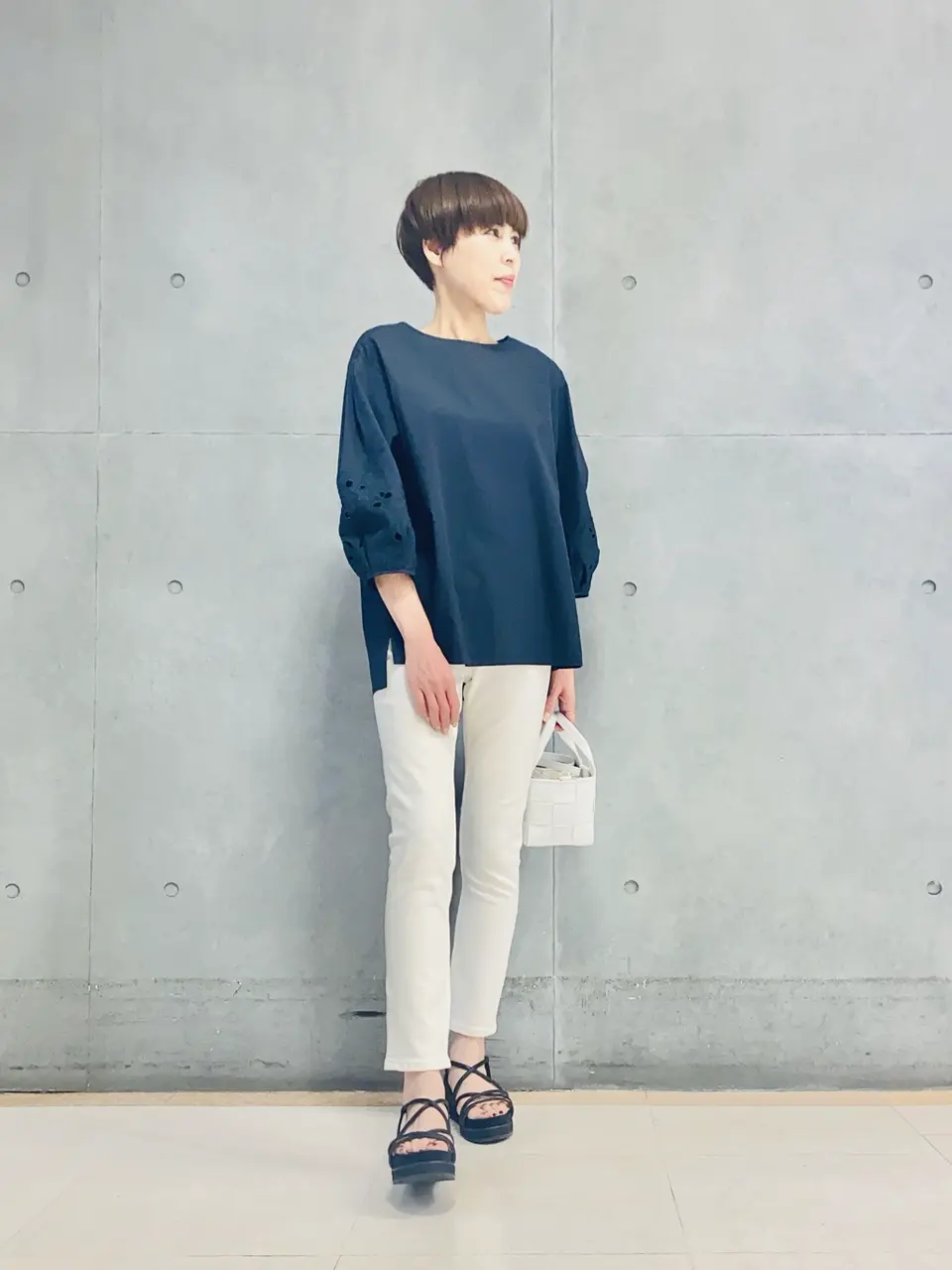 自由区 冨樫 コーディネート画像