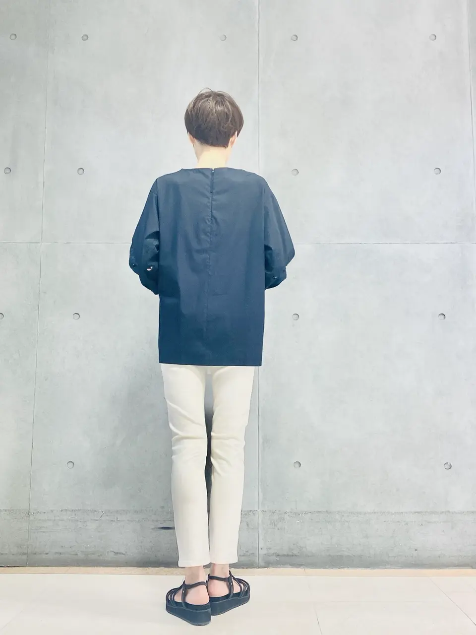 自由区 冨樫 コーディネート画像